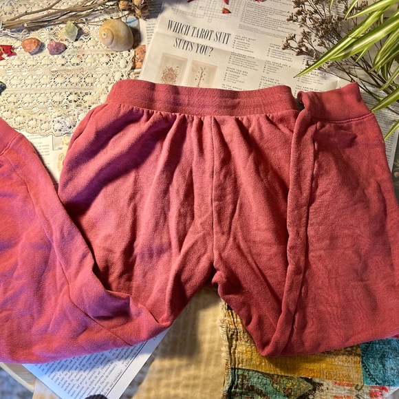 American Eagle red joggers - Picture 2 of 4